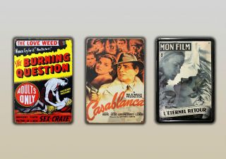   Wall Decor Retro Old 1940s Movie Burning Question Casablanca Eternal
