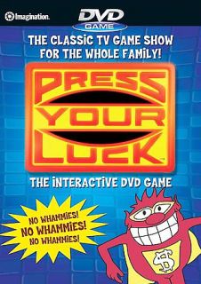 Press Your Luck   Interactive DVD Game DVD, 2007