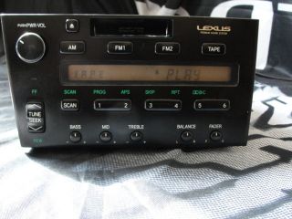 1993 1994 Lexus GS300 Pioneer Cassette Am Fm Radio 86120 3A260 (OEM 