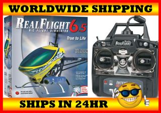 NEW GREAT PLANES REALFLIGHT 6.5 SIMULATOR MODE 2 W/ HELICOPTER MEGA 