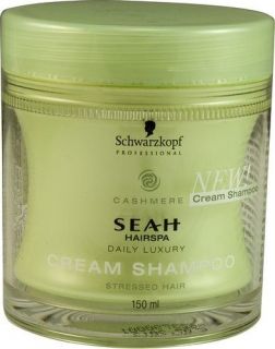 schwarzkopf seah cashmere cream shampoo 150ml  22