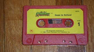 my pet monster cassette tape goes to school 1986 time