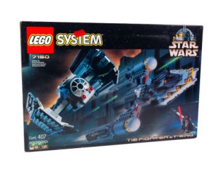 Lego Star Wars TIE Fighter & Y Wing 7150 Include DARTH VADER R5 D4 