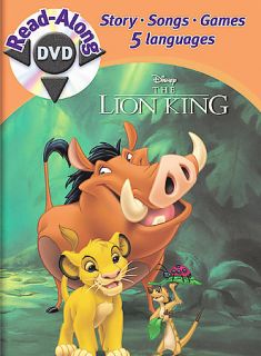 The Lion King   Read Along DVD, 2003