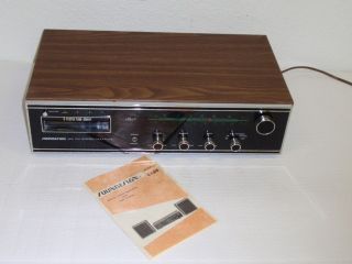 SOUND DESIGN 4489 8 TRACK/ STEREO RECEIVER PHONO/AUX NEW BELT SERVICED 