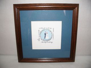 morgan framed print love is a circle time left