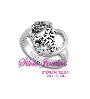 quinceanera 15 ring in sterling silver various size more options