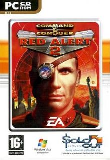 NEW Video Game Command & Conquer Red Alert 2 (PC, 2000) for win 98 