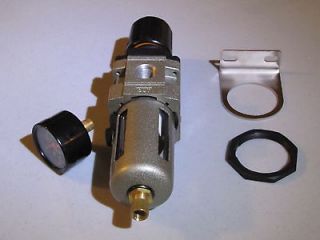 Newly listed NEW 3/8 Compressed Air Filter/ Pressure Regulator combo 