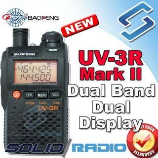   mode UV 3R (Mark II) 136 174/400 470Mhz Dual Frequency Display radio