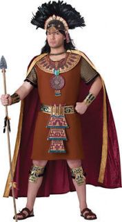 mens mayan king native warrior halloween costume
