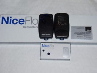 NICE Garage / gate remote, fob, FLOR s / FLO1R S, 1 button, NEW