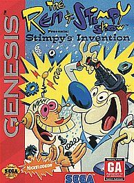 The Ren Stimpy Show Stimpys Invention Sega Genesis, 1994
