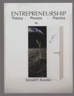   by Donald F. Kuratko and Richard M. Hodgetts 2008, Hardcover