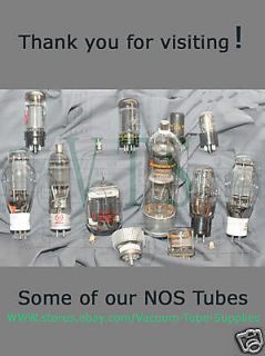 one fully tested nos vacuum tube 50c5 