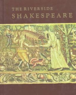 The Riverside Shakespeare by William Shakespeare 1974, Hardcover 