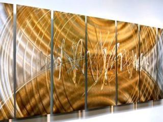 Modern Jewel Abstract Metal Wall Art Sculpture Event Horizon By Jon 