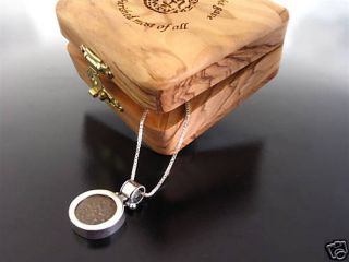 widow s widows mite coin silver pendant w olive box