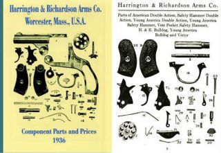 harrington richardson arms 1936 component parts catalog 