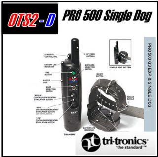 tri tronics pro 500 g3 single dog remote trainer time