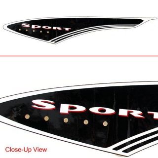bayliner sport port and starboard boat decals set expedited shipping