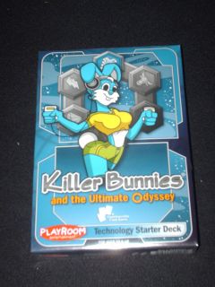  Bunnies Tech deck  card game (13+) by Playroom games, new in package