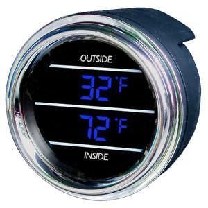   INSIDE/OUTSIDE TEMPERATURE GAUGE WITH MOUNTING AND PROBES 255