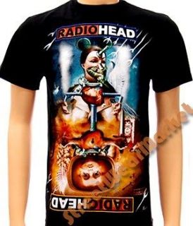 radiohead alternative thom yorke music men t shirt sz m