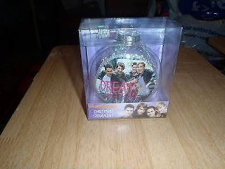 BIG TIME RUSH CHRISTMAS ORNAMENT GREAT SHOT OF THE GROUP NEW IN BOX 