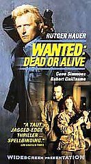 Wanted Dead or Alive VHS, 2001