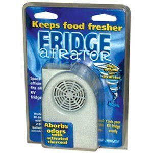 Camco RV Fridge Airator Fresh Food Smell Air Oder Remove Travel 