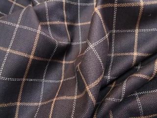 5120 discount 1 ¾ yd upholstery fabric fine wool plaid