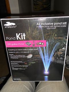 Newly listed Smartpond pond kit 200 gallon All Inclusive Liner 