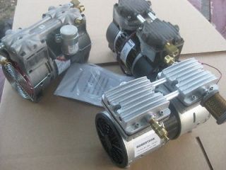   continuous duty rated Thomas,Gast,Robertson model HIGH VACUUM pumps