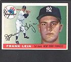 1955 topps baseball 99 frank leja rookie exm t buy