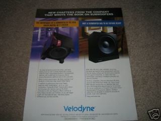 velodyne in Home Audio Stereos, Components