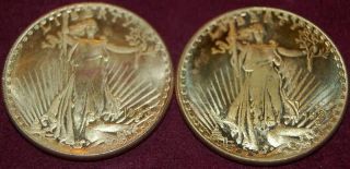 Copper 1 oz US Coin Saint Gaudens Liberty Art Ounce BU 20 Dollar Gold 