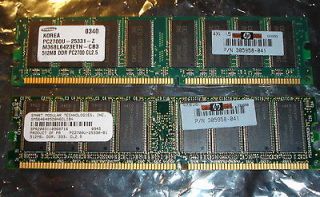 1GB (2 x 512MB) PC2700 DDR RAM Desktop MEMORY 333MHz low density non 