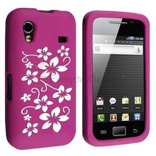 new pink flower silicone gel soft case skin cover for