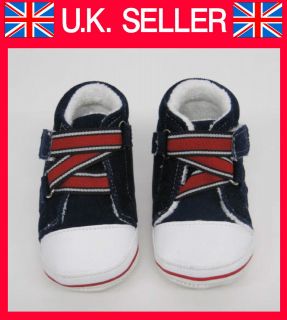 Baby First Shoes Boots Trainers New Navy White Red wholesale lot 10 
