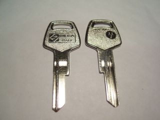 Key Blank for Rolls Royce Silver Shadow 9000 & Bentley 1970 to 1980 