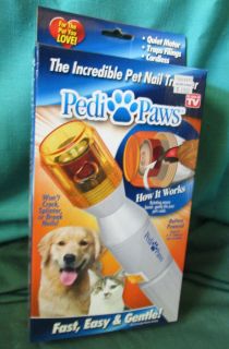   Incredible Pet Nail Trimmer As Seen on TV Used in Box Battery Powered