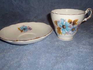 Regency Bone China Cup And Saucer Set Gold trim Made In England