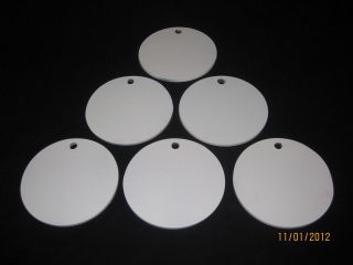   Targets   8 Inch Round Hangers   NRA Action Pistol Plates   6 pcs