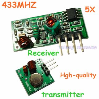   RF transmitter and receiver link kit for Arduino/ARM/MC​U remote