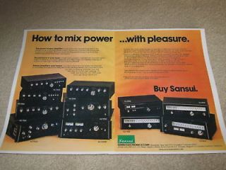 sansui 2 pg ad 1976 au 20000 11000 9900 4900