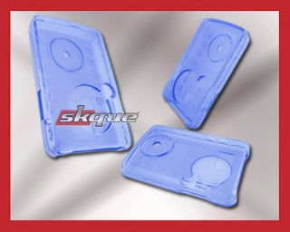   Durable Strong Snap On Shell Case Cover Blue For Sansa Fuze 2gb 4gb