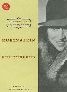 Rubinstein Remembered DVD, 2004, Includes Audio CD