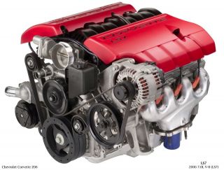 Exclusive General Motors LS7 Chevrolet Corvette ZO6 Engine Manual (272 
