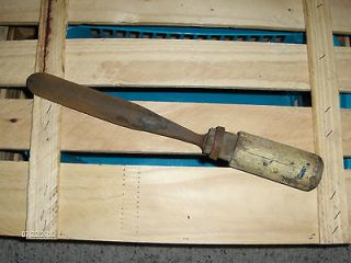 antique wood working gouged chisel  22 00